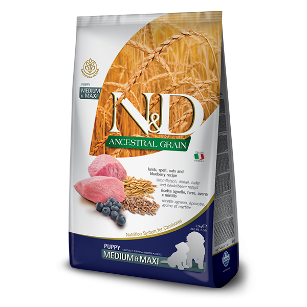 N&D OCEAN MORİNA BALIĞI, KILÇIKSIZ BUĞDAY, YULAF & PORTAKAL YETİŞKİN MEDIUM & MAXI 12kg